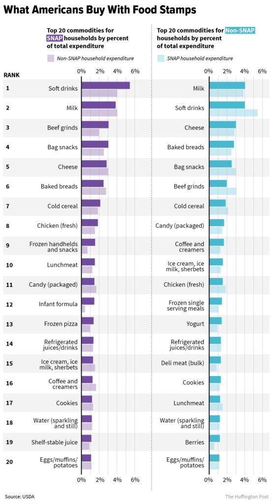 What Americans Buy with Food Stamps